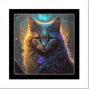 Magical Cat Posters and Art